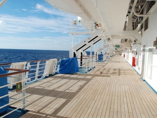 cruise ship deck