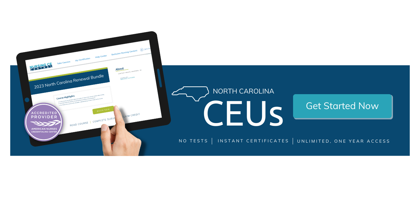 North Carolina Nursing CEUs